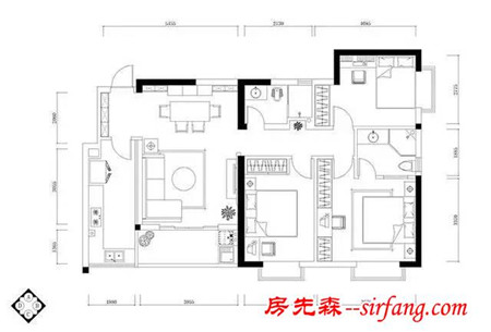 花9万的硬装 改了几次总算满意了 果然能给人眼前一亮