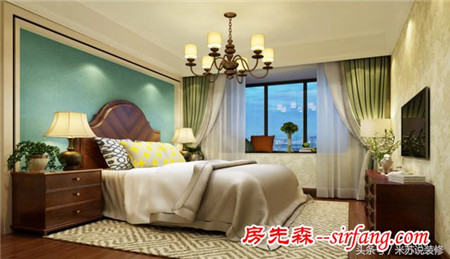 宁波领秀熙城175平四室两厅美式风格案例图
