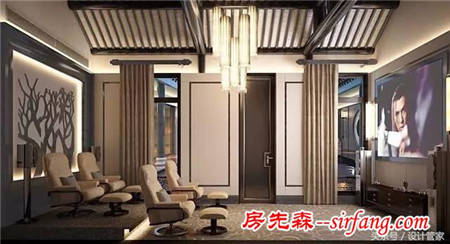 700平新中式风格，清新儒雅的生活住宅