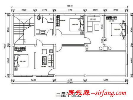 16.6×9米三层框架结构的自建房，不算地基，主体只花14万