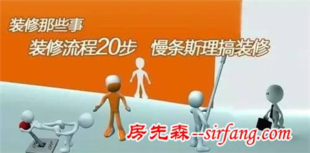 装修流程20步，慢条斯理搞装修，一文明白装修流程