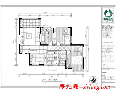 湘潭苹果装饰装修案例 天元贵府102㎡现代风