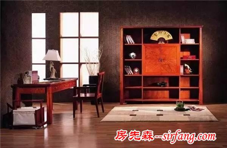 中式书房，这是属于中国人的儒雅