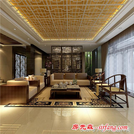 新中式别墅，用心将细致做到极致的设计！