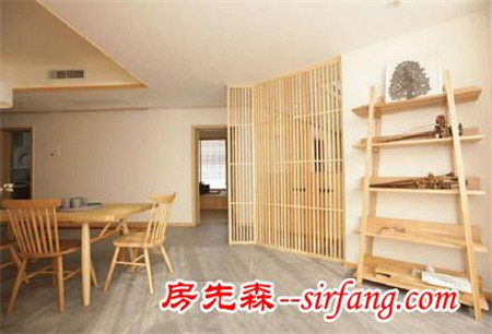 【日式风格】 80㎡单身公寓设计布置图 日式新味