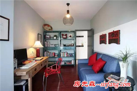 单身公寓90平中式家装，也能如此有个性！