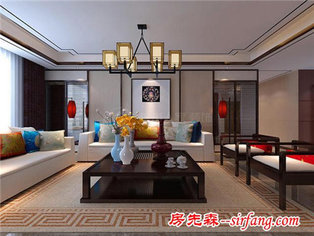 新中式风格装修，明丽活泼有艺术情调的生活