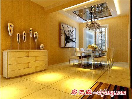 155平4室郑州第二套房装修，终是理想中的样子
