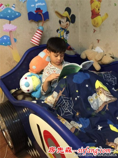 看蔡国庆的儿子庆庆的儿童床 教你怎么布置儿童房