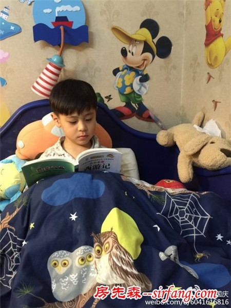 看蔡国庆的儿子庆庆的儿童床 教你怎么布置儿童房