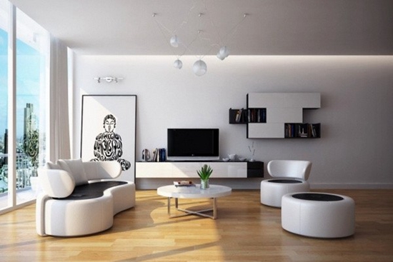 让你的家也与众不同 超酷客厅设计赏析
