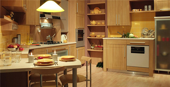 原木装修风格,厨房原来可以这么美！