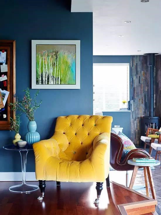 斑斓色彩欢乐时光 8图实用小户型客厅