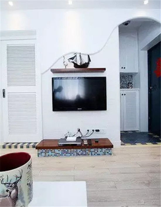 40平一居室地中海风格装修完美案例