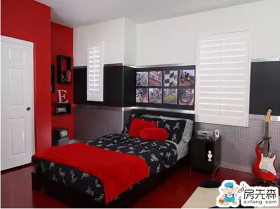 婚房卧室装修如何建筑爱巢 红色布置卧室燃烧激情爱意