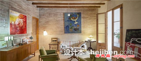 巴塞羅那混搭公寓 復(fù)古感十足
