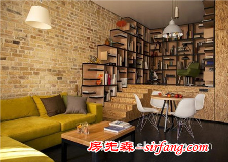 乌克兰小户型 将loft空间发挥到极致