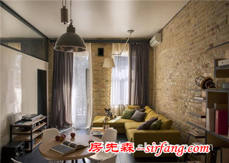 乌克兰小户型 将loft空间发挥到极致