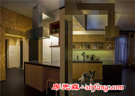 乌克兰小户型 将loft空间发挥到极致