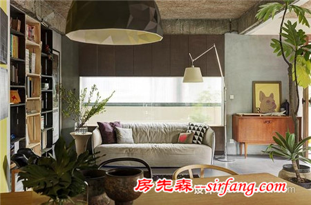 玩转个性 台湾现代工业风混搭公寓