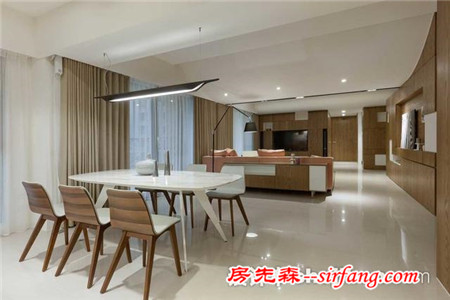 木质打造舒适生活环境 台湾现代简约公寓