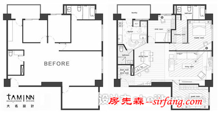 台湾工业风公寓 营造舒适生活感