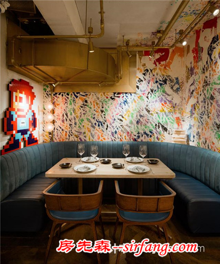 当街头艺术遇上法国菜 香港BiBO餐厅