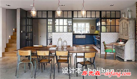 個性化展示 輕松打造復古工業(yè)風公寓
