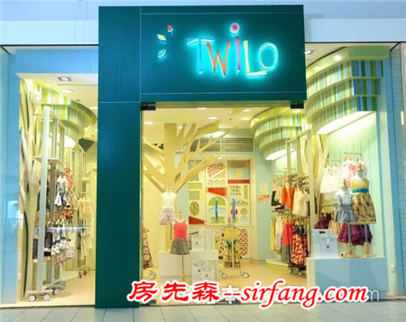 Twilo儿童服装专卖店设计 尽显童趣