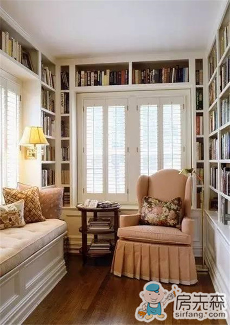 一桌一椅一窗一书架，书房衍生72般幻化！ 