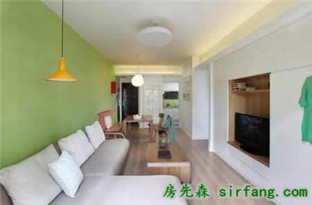 80㎡清新簡(jiǎn)約，這小三房綠得漂亮