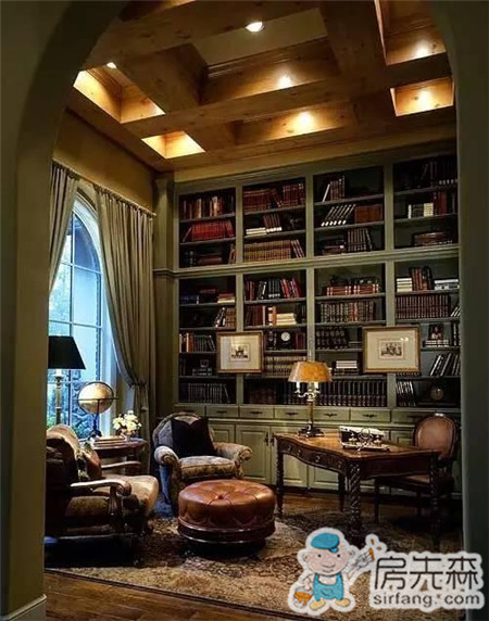 一桌一椅一窗一书架，书房衍生72般幻化！ 