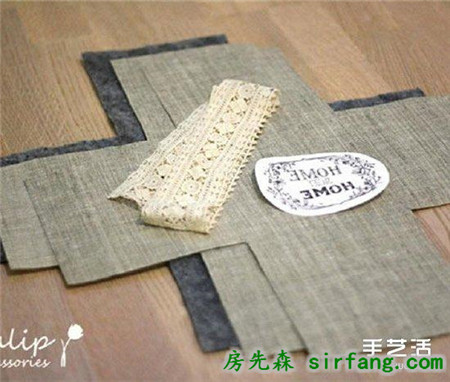 不織布置物筐手工制作 森系收納布筐DIY教程
