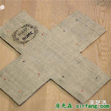 不織布置物筐手工制作 森系收納布筐DIY教程