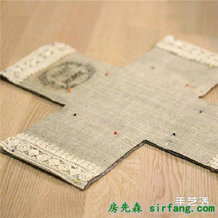 不織布置物筐手工制作 森系收納布筐DIY教程