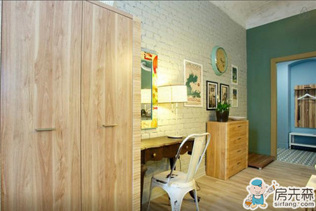 小户型老公寓改造使得小空间中的每个物件不再功能单一