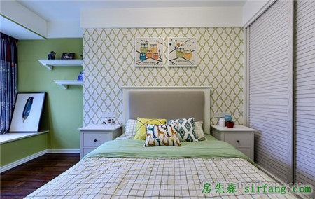 家居145㎡轻法四居，谁说要干净浪漫就不能玩色彩？