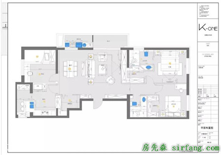 家居137㎡美式三居，好的设计，只需最适合当下的你！