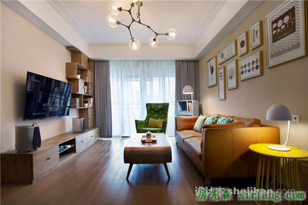 家居93㎡美式三居，让我对明天没有充满希望？