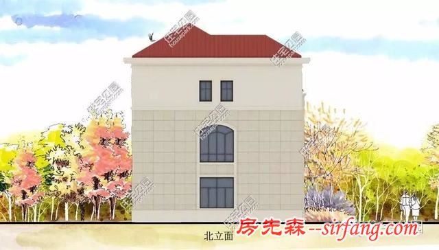 11.7X9.3米农村三层自建房，户型方正经典（含预算）