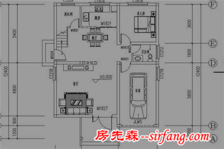 让村里人羡慕的3层农村别墅9X12米，经典实用，含全图！