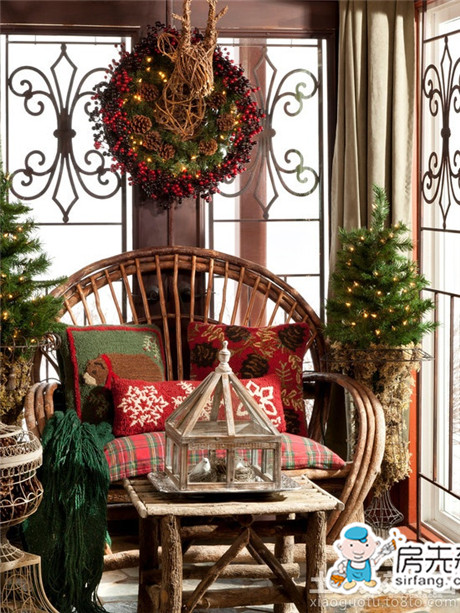 圣诞节客厅装饰方案大全 与家人共度欢乐圣诞节