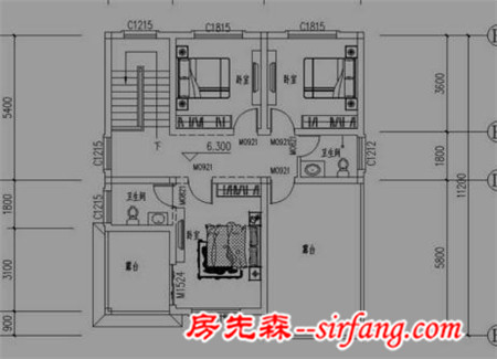 让村里人羡慕的3层农村别墅9X12米，经典实用，含全图！