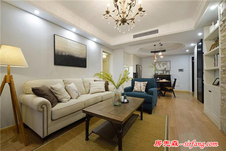 95㎡簡(jiǎn)約美式小資，90后女生的文藝清新