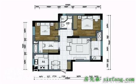 花錢不多的裝修（90平）雖不高檔但很溫馨！