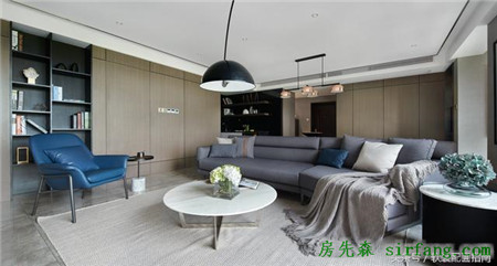 房子装修这么漂亮，一个客厅沙发，都搭配的这么有型！