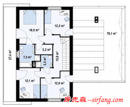 农村房也得讲究实用性，自建2层现代别墅13X15米，含全图！