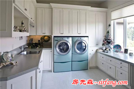 洗衣機(jī)找到7大“歸宿”，秒變時尚洗衣房！