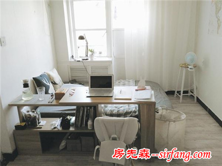 文藝女青年把出租屋變的　房東以為走錯(cuò)屋了