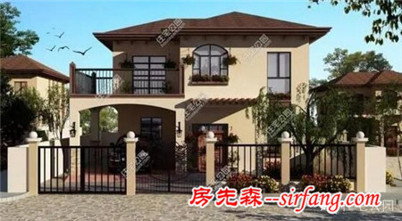 2套农村房户型，车库设计有点意思